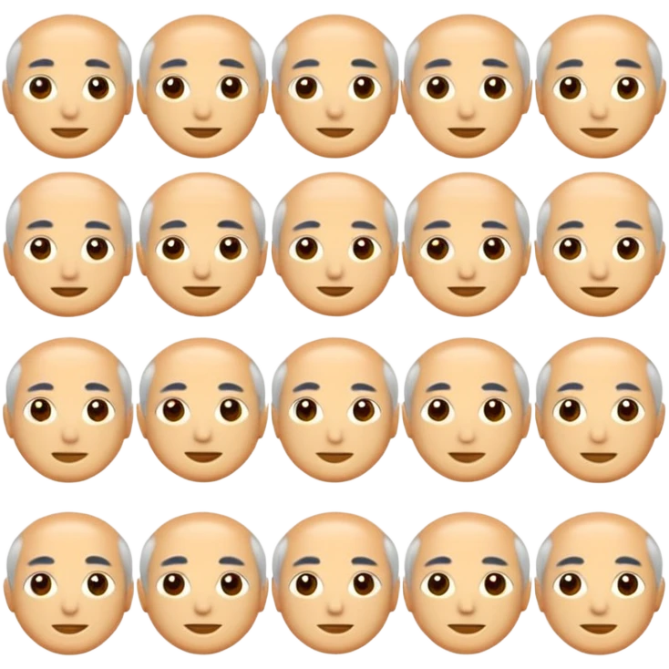 Beyaz uzun ve düz saçları olan,mor göz rengi olan, bembeyaz tenli bir erkek,genç,gözleri hafif çekik ve saçları da teni de bembeyaz olacak,genç olacak,kırışıklığı olmayacak,gözleri çekik ve mor renk olacak emoji