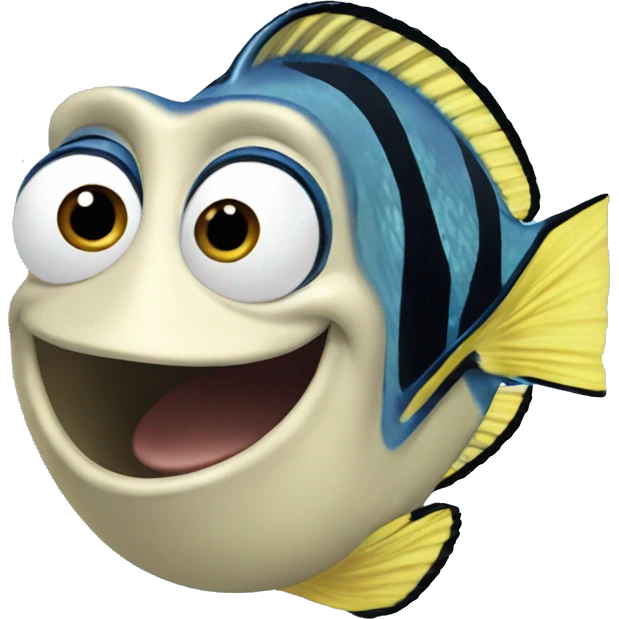 Dory from Finding Nemo emoji