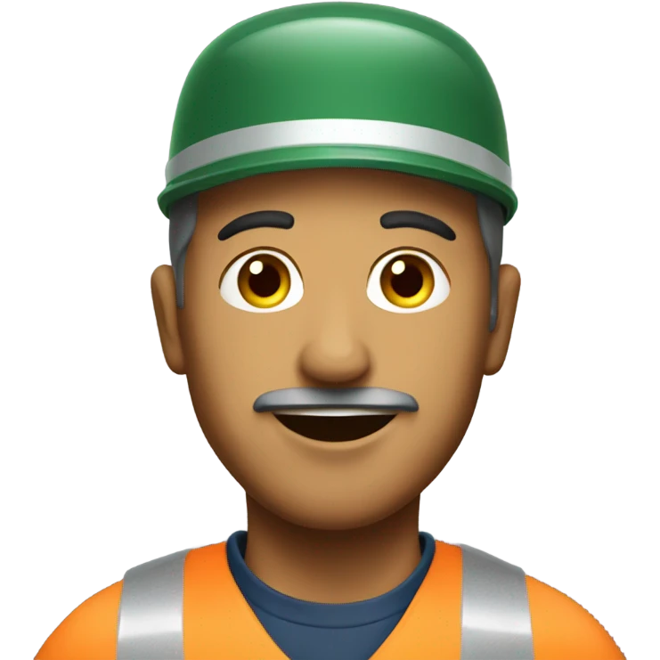 Bin man emoji