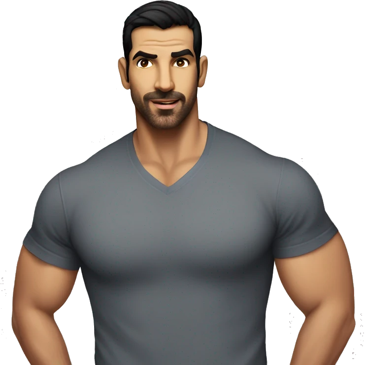 John Abraham  emoji