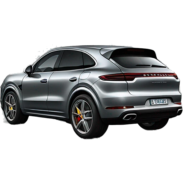 Porsche cayenne turbo coupe  emoji