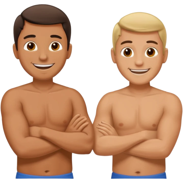 69 sex position of male male emoji