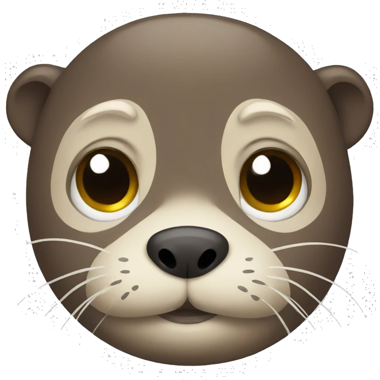 Sad otter emoji