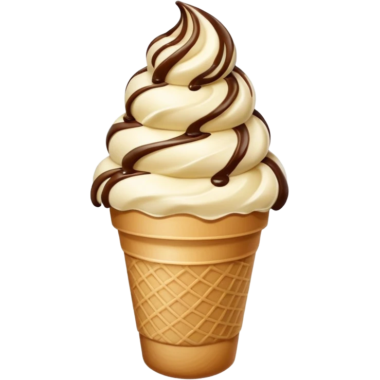 vanilla coffee christmas ice cream emoji