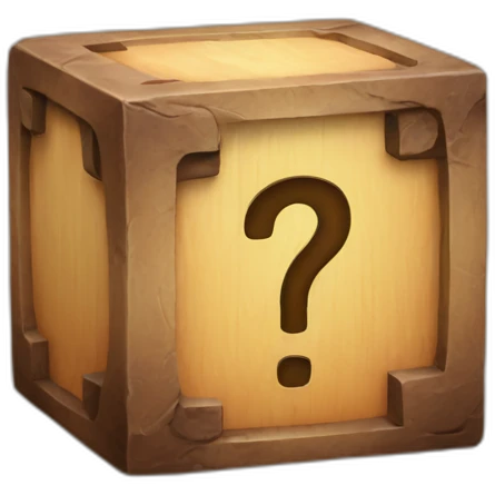 Question block emoji