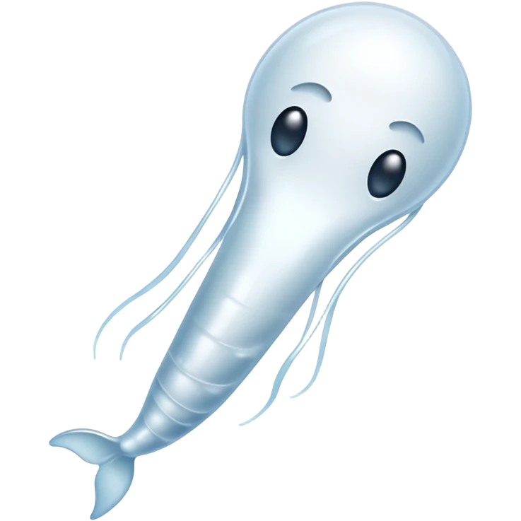 realistic sperm emoji