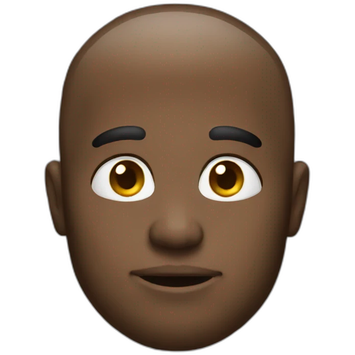 big head emoji