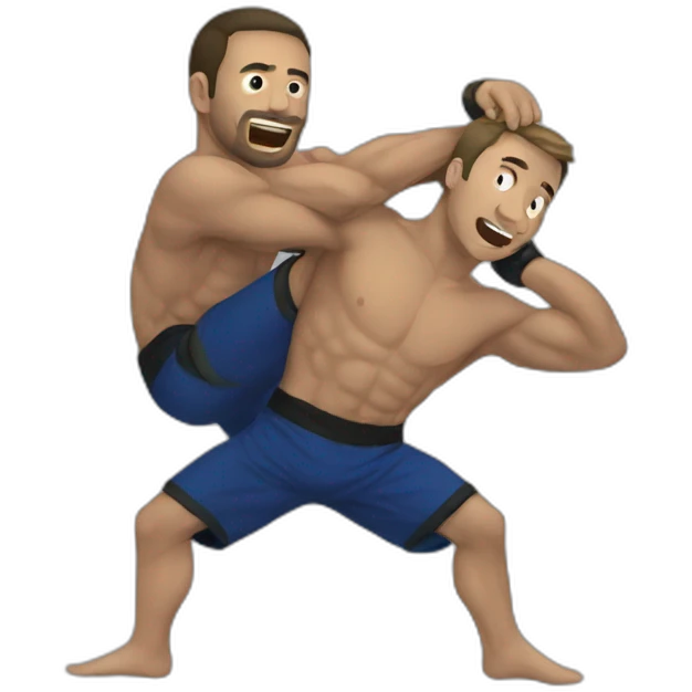 grappling emoji