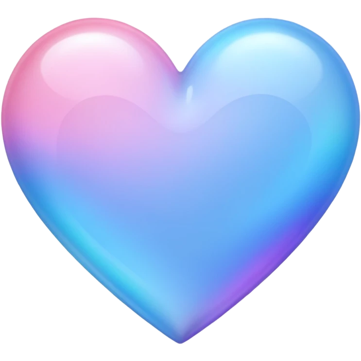 Moonstone hearts pink purple blue pastel emoji