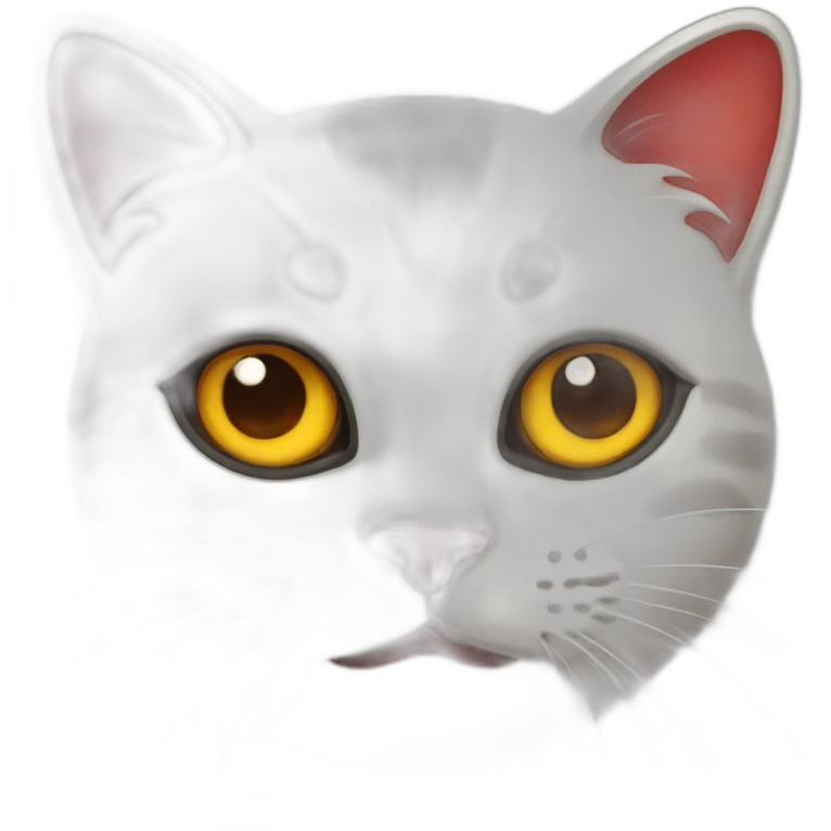 bloody cat emoji