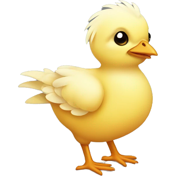 Chick bird emoji