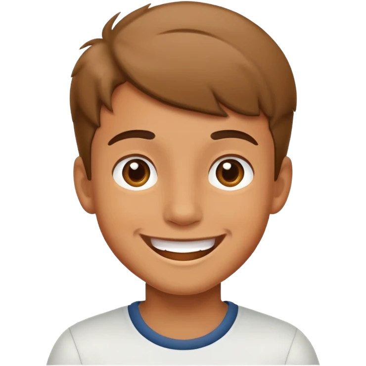 Happy boy emoji