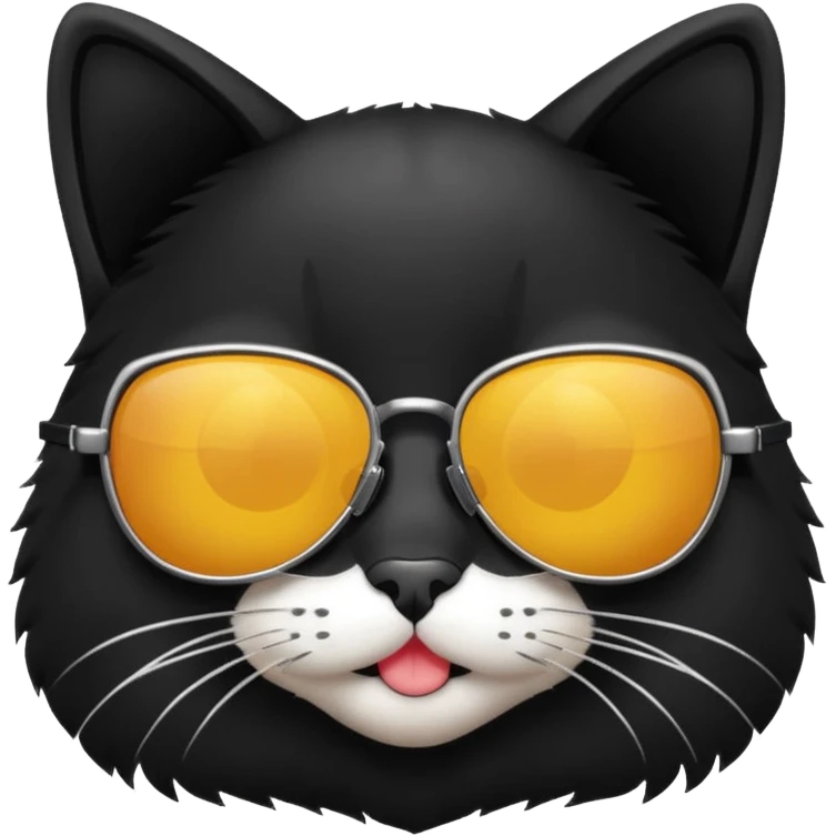 Cat wearing sunglasses emoji