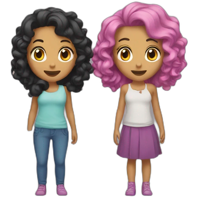 Bletsy and Naty emoji