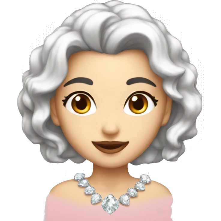 Rosa de Diamante emoji