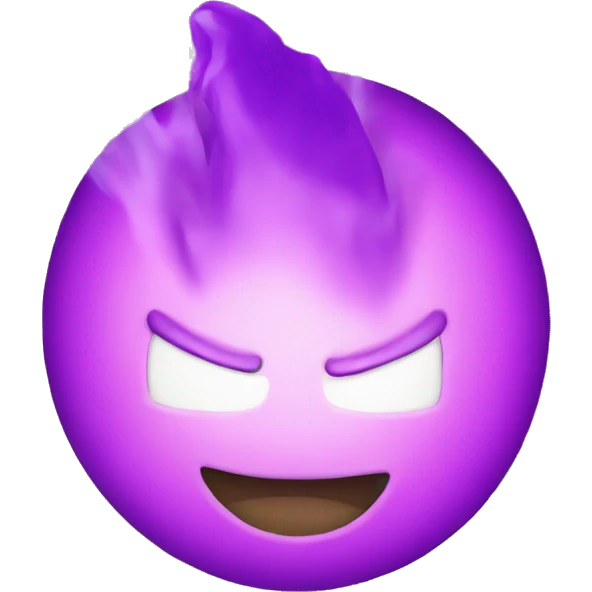 purple bomb lit emoji