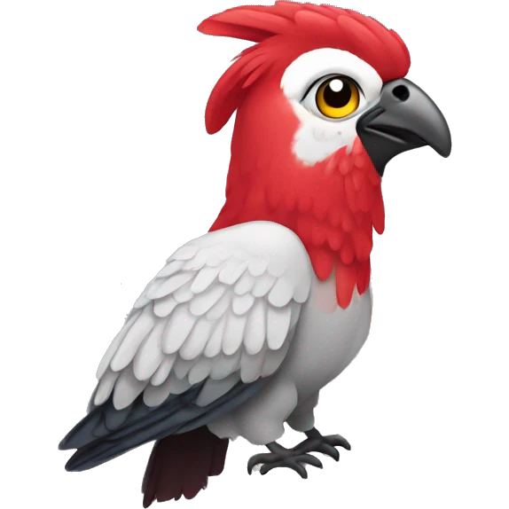 Gallah bird  emoji