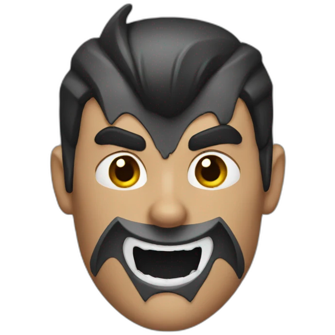 Bat man emoji