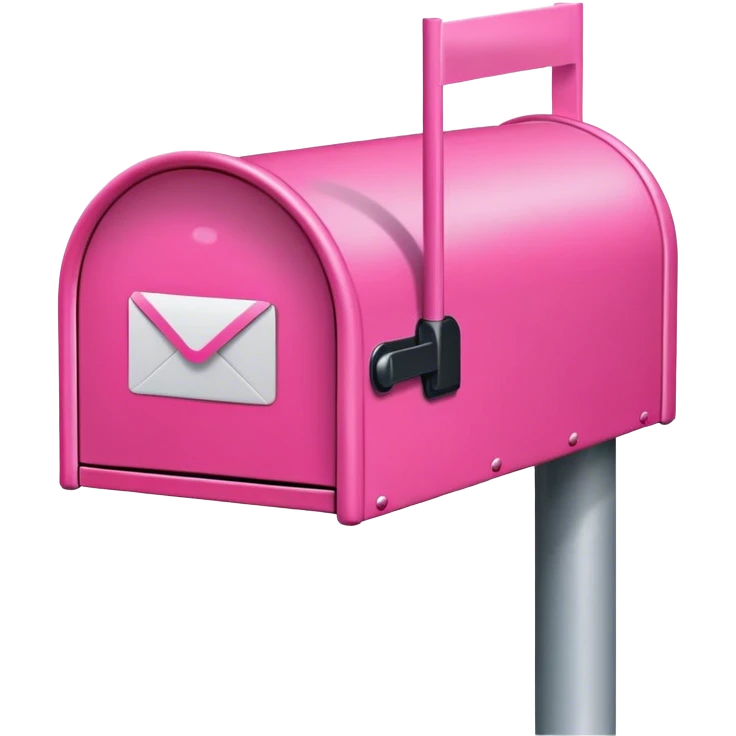 pink unified mailbox emoji