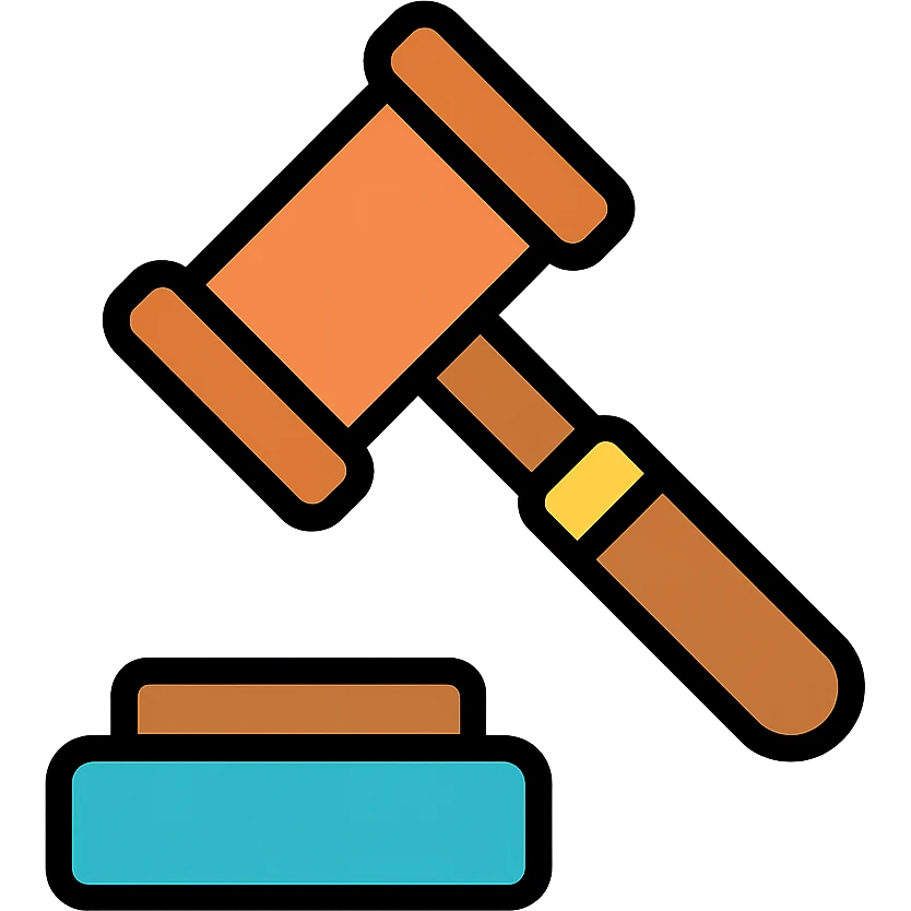 judge hammer emoji