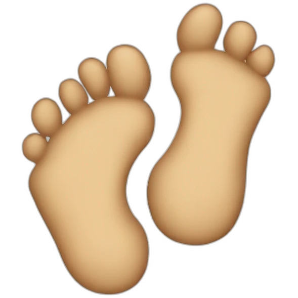 Foot emoji