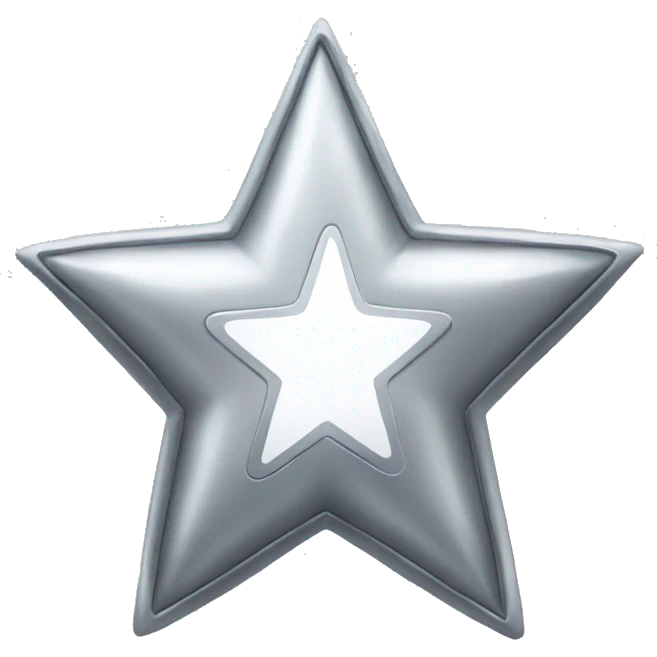 silver star emoji