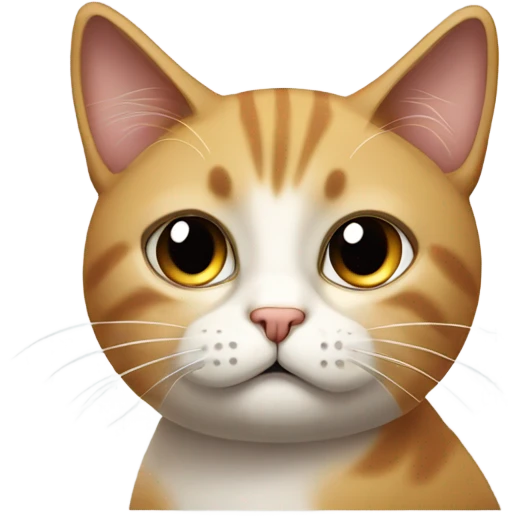 A side eye cat emoji