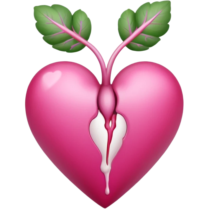 bleeding heart flower emoji