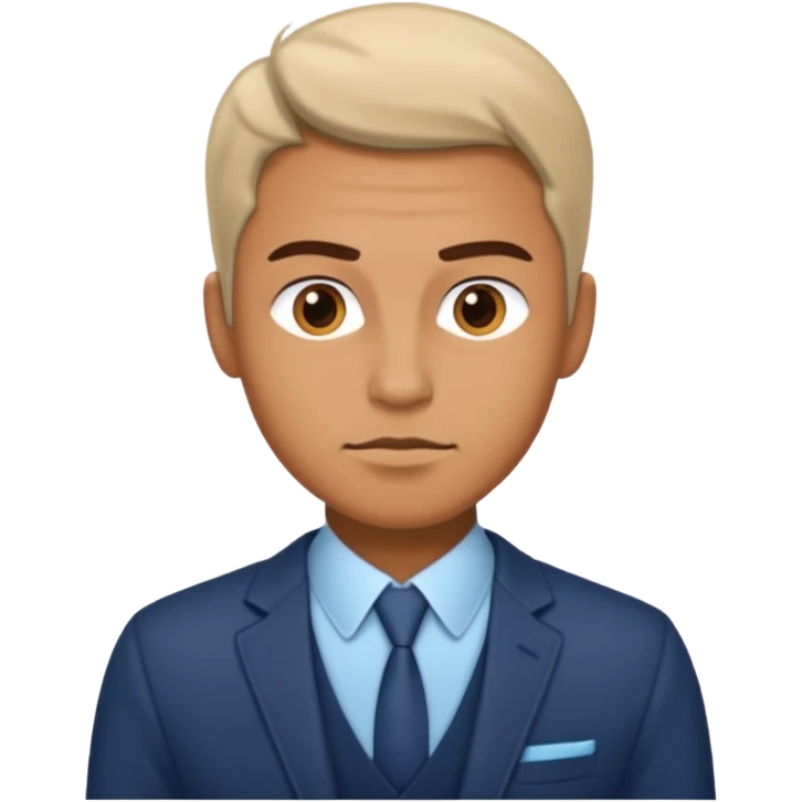 man looking with envy emoji