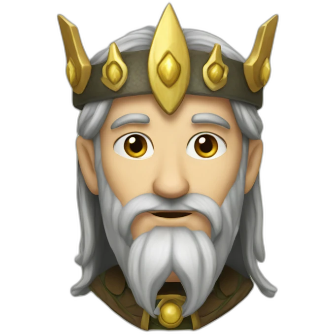 Turgon High King of the Noldorin Elves emoji