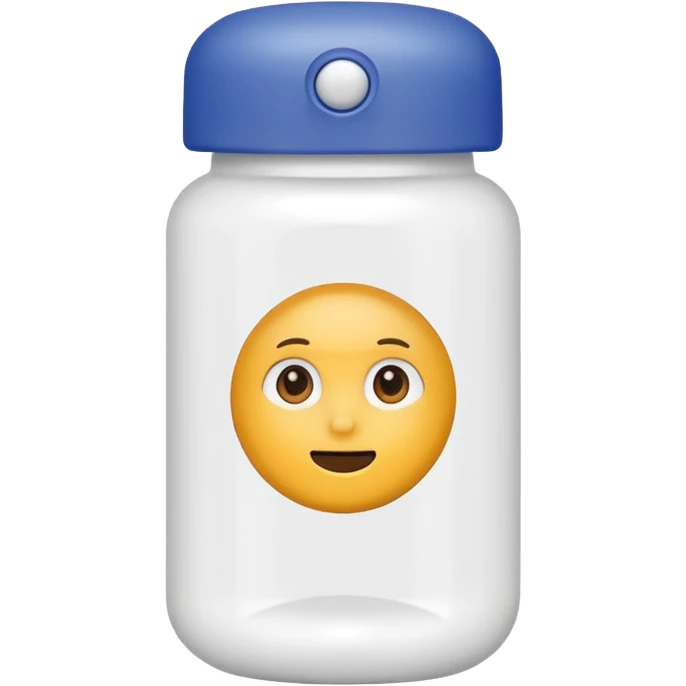 Pill bottle emoji