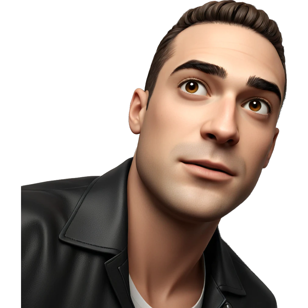 portrait of a stylish boy emoji
