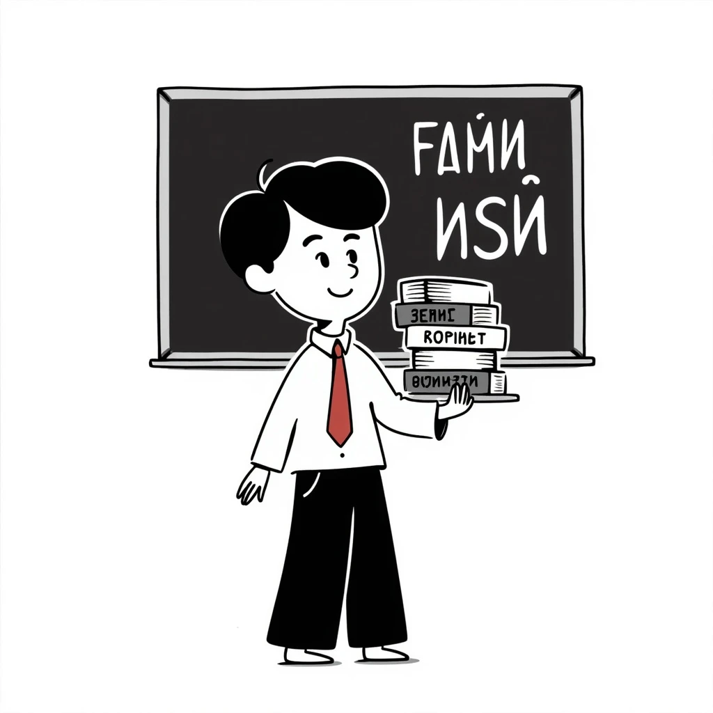 A student from the USSR in retro style emoji