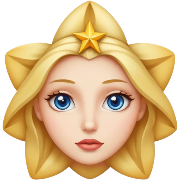 Seductive face with star eyes emoji