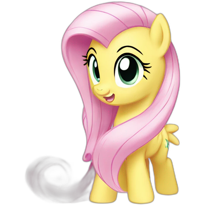 Fluttershy my little pony emoji