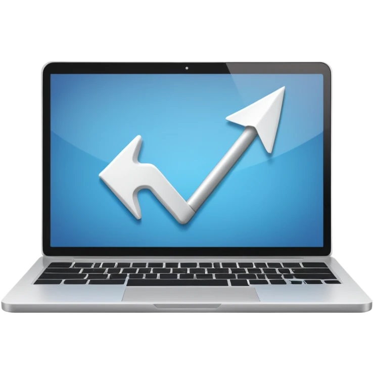 mouse pointer laptop emoji