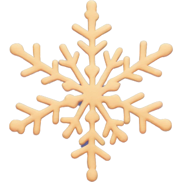 heart snowflake emoji