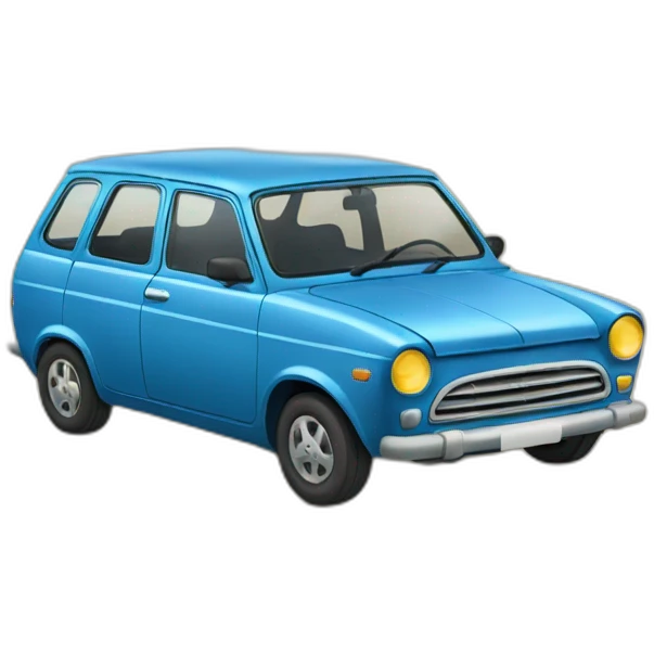 Voiture sur la mer emoji