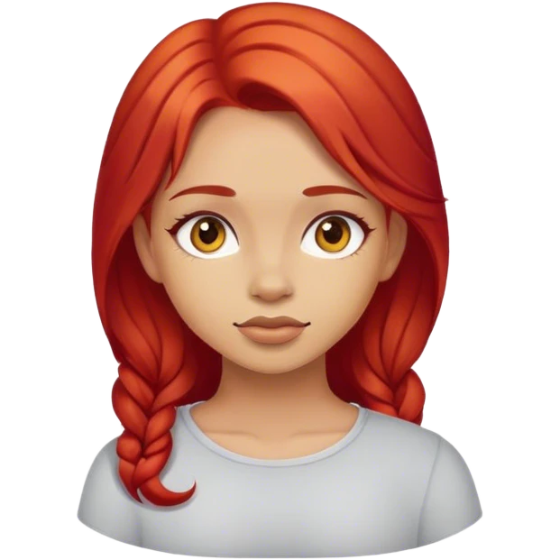 Wendy’s girl emoji