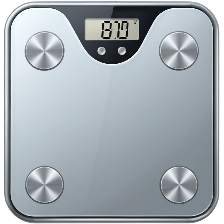 Digital weight scale emoji