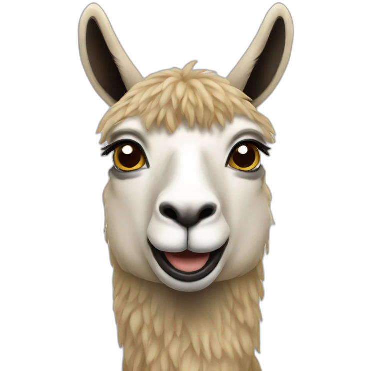 Peruvian lama emoji