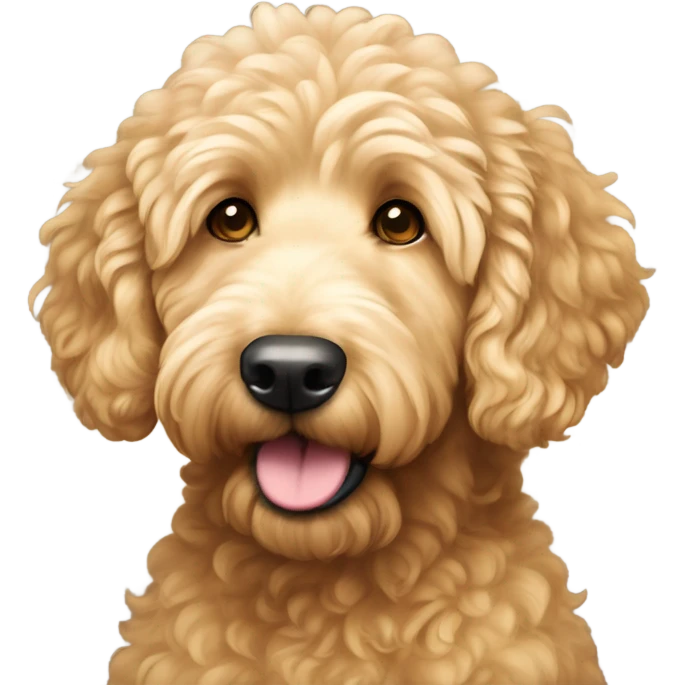 Golden doodle emoji