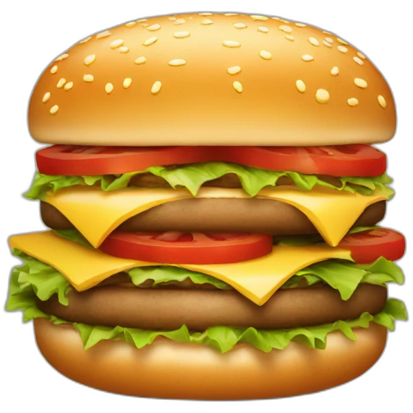 Hamburger emoji