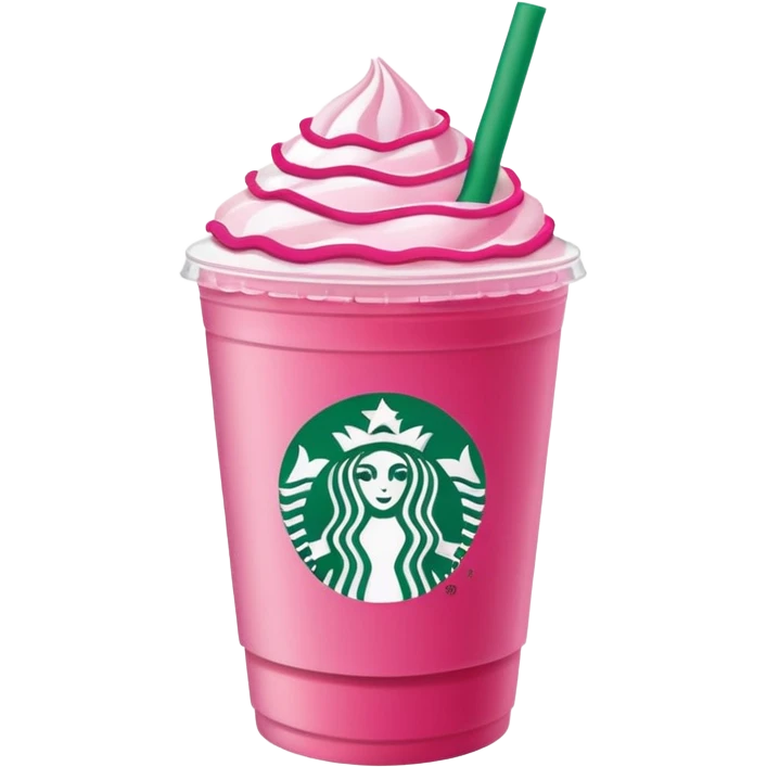 starbucks pink drink emoji