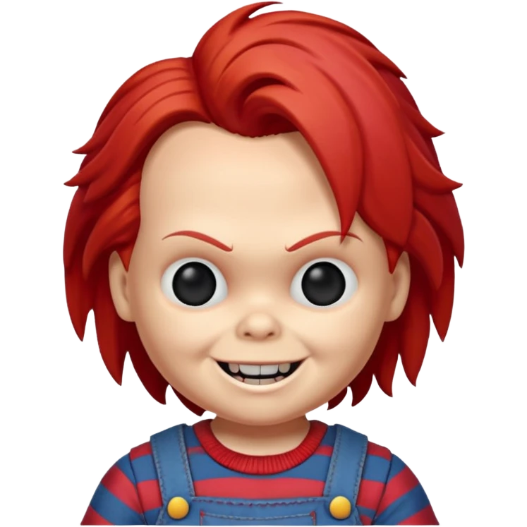 Un emojin de chuky emoji