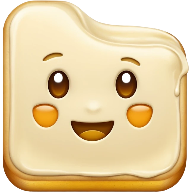 Letter color Creamy emoji