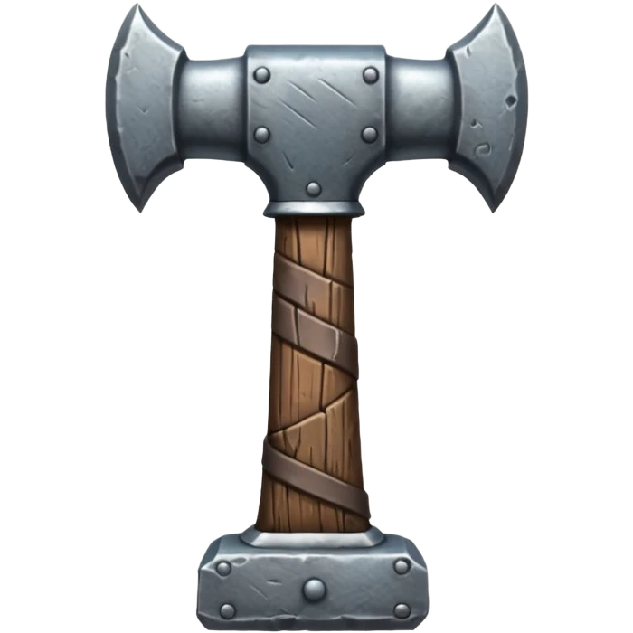 Viking hammer emoji