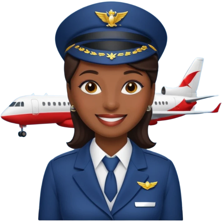 flight attendant emoji