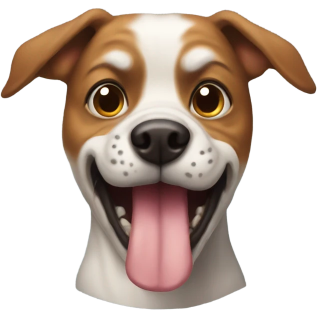 ugly dog emoji