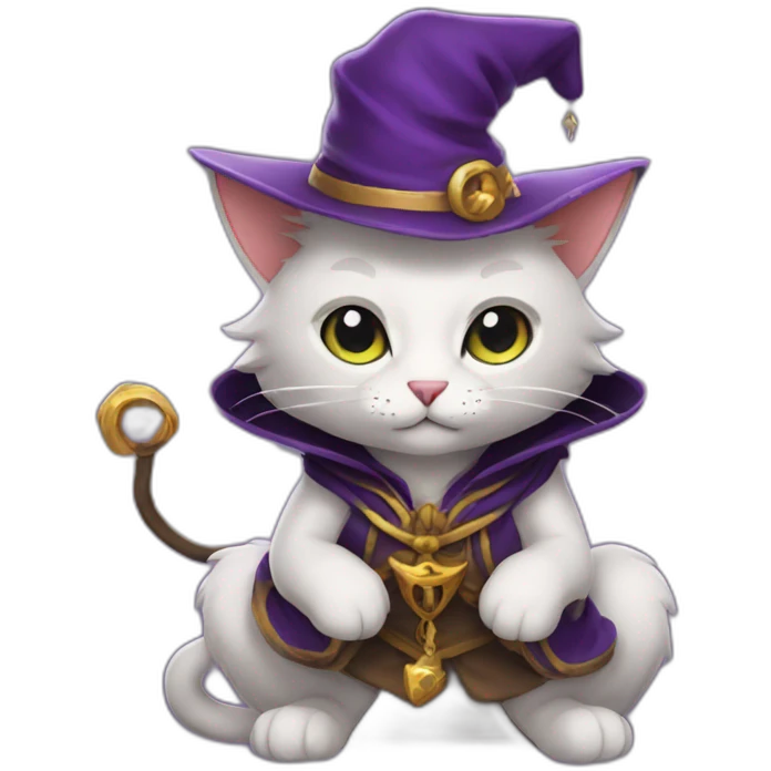 Cat mage emoji